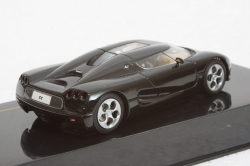 Koenigsegg CC8S 2002 black, MOC111, IXO 1:43
