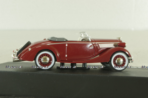 Opel Super 6 1937, red, OPC050, Opel Collection #50 1:43