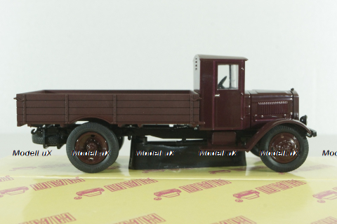 ЯГ-5 бортовой, бордовый, Н278, Наш Автопром 1:43