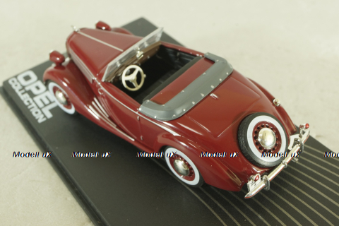Opel Super 6 1937, red, OPC050, Opel Collection #50 1:43