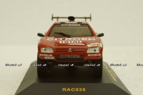Citroen ZX #200 Rally Paris-Dakar 1995, P.Lartigue-M.Perrin, IXO 1:43