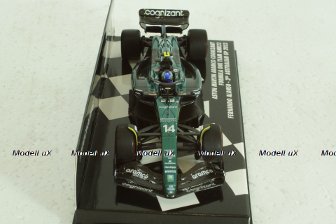 Aston Martin Aramco Cognizant, Formula One Team AMR23, Fernando Alonso, 3rd Australian GP 2023, 417230314, Minichamps 1:43