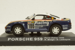 Porsche 959 Rally Paris-Dakar 1986 R. Metege - D. Lemoyne, Altaya 1:43