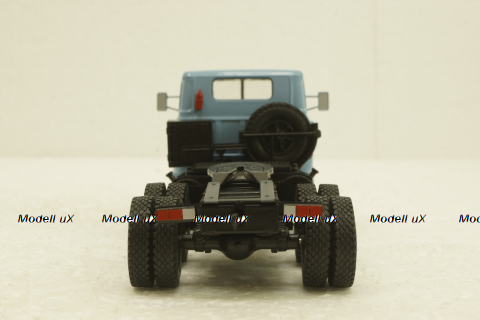 Краз-252 тягач 1980 голубой, Н779, Наш Автопром 1:43