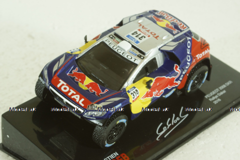 Peugeot 2008 DKR Dakar 2016, Sebastien Loeb Collection #1, Altaya 1:43