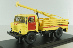 БМ-302(66) аварийная, на шасси Газ-66, SSM1196, SSM 1:43