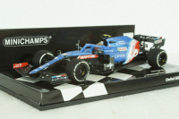 Alpine F1 Team A521, Esteban Ocon, Winner Hungarian GP 2021, 417211231, Minichamps 1:43