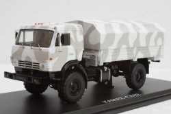 Камаз-43502 Мустанг камуфляж Арктика, SSM1302, SSM 1:43