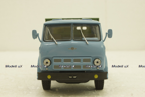 Маз-503А самосвал Н757, голубой/зеленый, Наш Автопром 1:43