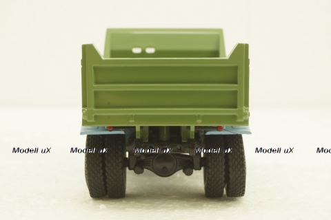 Маз-503А самосвал Н757, голубой/зеленый, Наш Автопром 1:43