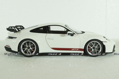 Porsche 911 GT3 2021, White, 187306, Norev 1:18