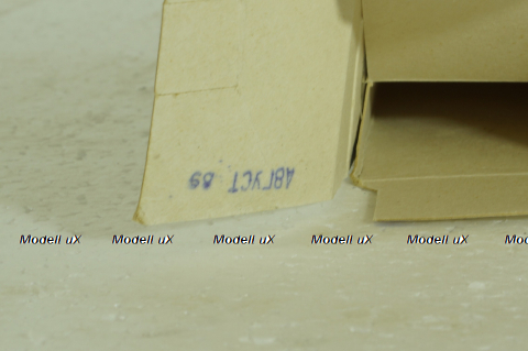 Москвич-408 с багажником, август 1989г., Тантал/Радон 1:43