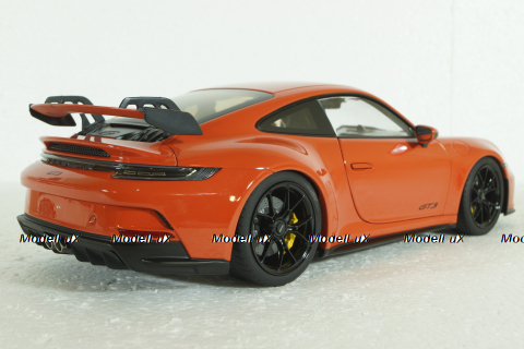 Porsche 911 GT3 2021 orange, 187300, Norev 1:18