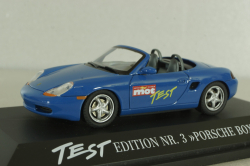Porsche Boxster (986/1) 1996  "mot Test" blue, 903031, Schuco 1:43 Уценка!