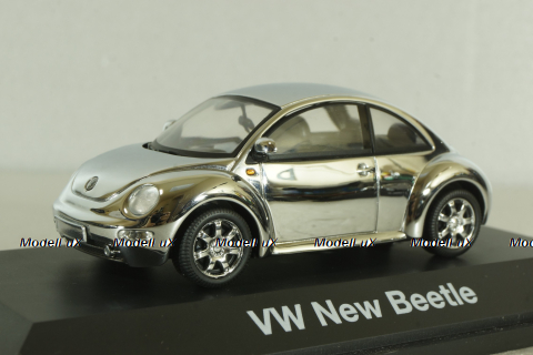 Volkswagen New Beatle 1998, chrome, 04539, Schuco 1:43