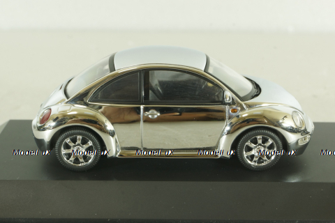 Volkswagen New Beatle 1998, chrome, 04539, Schuco 1:43
