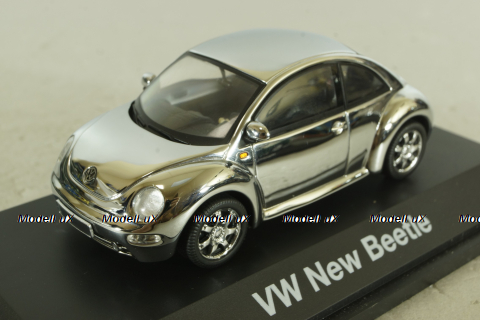 Volkswagen New Beatle 1998, chrome, 04539, Schuco 1:43