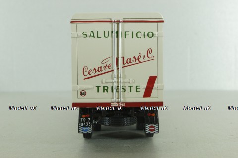 OM Titano 6x2 1961 red/white, Camion D'epoca №61, 1:43