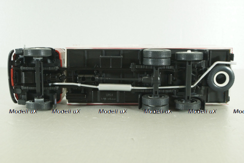 OM Titano 6x2 1961 red/white, Camion D'epoca №61, 1:43