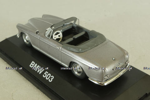 BMW 503 Cabriolet 1955, silver, 02242, Schuco 1:43