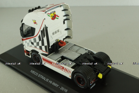 Iveco Stralis Hi-way Abarth 2016, white, Truck Tuning Collection #1, Hachette 1:43