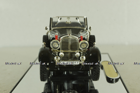 Mercedes G4 (W31) cabriolet 6x6 1938, black, PM43706B, Signature Models 1:43