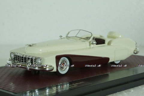 Mercury Templeton Saturn Bob Hope special 1948, white/red, MX51304-022, Marix 1:43