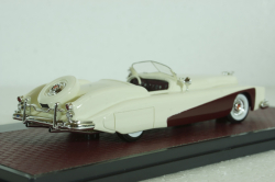 Mercury Templeton Saturn Bob Hope special 1948, white/red, MX51304-022, Marix 1:43