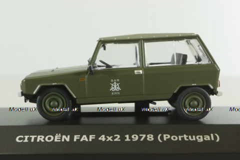 Citroen FAF 4X2 1978 (Portugal), Diecast Club 1:43