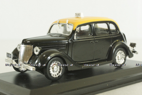 Ford V8 Montevideo TAXI 1950 black, Leo Models 1:43