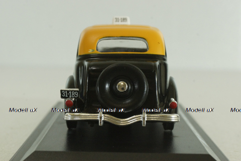 Ford V8 Montevideo TAXI 1950 black, Leo Models 1:43