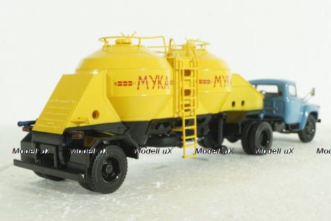 ЗИЛ-130В1 с полуприцепом-муковозом К4-АМГ, SSM7035, SSM 1:43