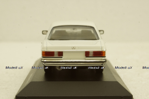 Mercedes 230E (W123) 1982, white, 943032206, Maxichamps 1:43