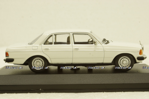 Mercedes 230E (W123) 1982, white, 943032206, Maxichamps 1:43