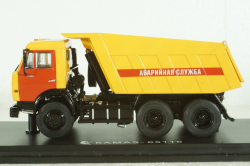 Камаз-65115 самосвал, аварийная служба, 2006, SSM1210, SSM 1:43 Уценка!