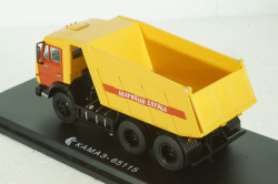Камаз-65115 самосвал, аварийная служба, 2006, SSM1210, SSM 1:43 Уценка!