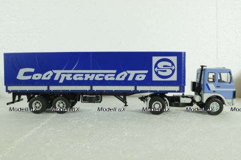 МАЗ-5432 с полуприцепом  МАЗ-93971 Совтрансавто, SSM7041, SSM 1:43