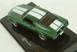 Ford Mustang Custom 1969 greenmetallic/white , CLC530N.22, IXO 1:43