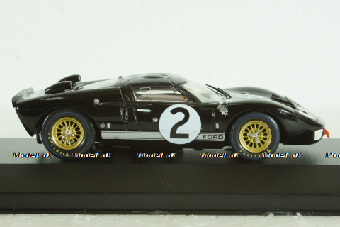 Ford GT40 MK II Sieger 24h Le Mans 1966 McLaren/Amon, LM1966, IXO 1:43