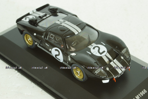 Ford GT40 MK II Sieger 24h Le Mans 1966 McLaren/Amon, LM1966, IXO 1:43