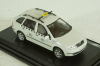 Skoda Fabia, taxi Praha, white,  143AXB-0145, Abrex 1:43