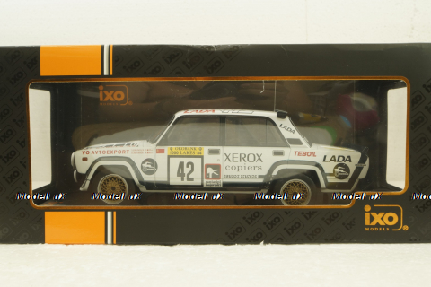 Ваз-2105 Lada  VFTS, No.42, 1000 Lakes Rally, S.Brundza/V.Neyman, 1984, RMC146, IXO 1:18