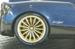 Pagani Huayra Roadster 2017, blue, ALM450303, Almost Real 1:43