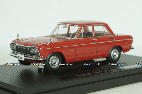 Nissan Prince Skyline 2000GTB 1965 red, 44237, Ebbro 1:43
