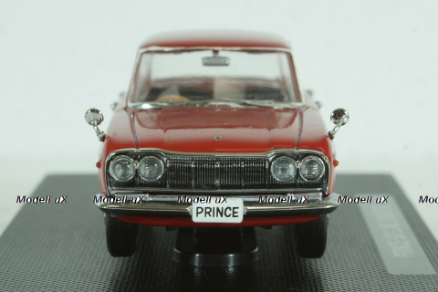 Nissan Prince Skyline 2000GTB 1965 red, 44237, Ebbro 1:43