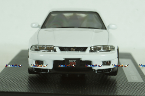 Nissan Skyline GT-R R33 V Spec 1995 white, 44186, Ebbro 1:43