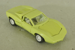 Chevrolet Corvette Astro 2, 1968г., салатовый, Ремейк 1:43