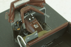 Mazda CT/1200 open 1950 grey/red, 44109, Ebbro 1:43