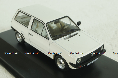 Volkswagen Polo II, white, 1986, IXO 1:43