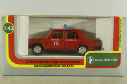 Ваз-2107, Пожарный, Агат 1:43